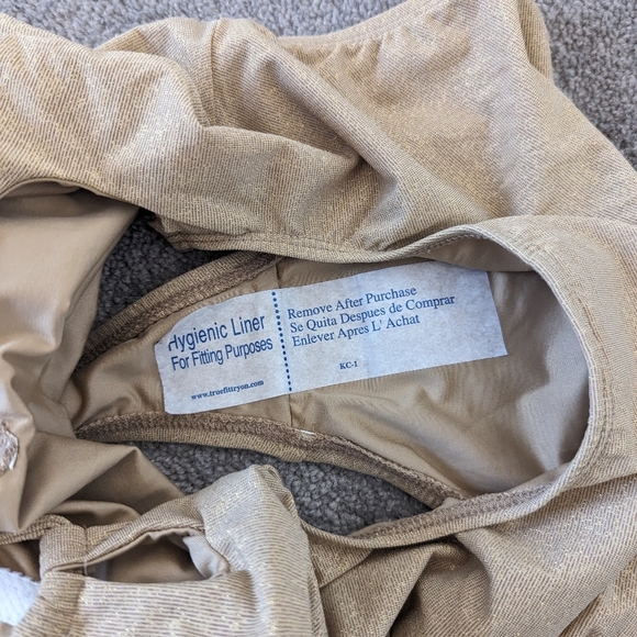 Becca Tan and Golden Color One Piece Swimsuit Women's Small NEW - Picture 5 of 10